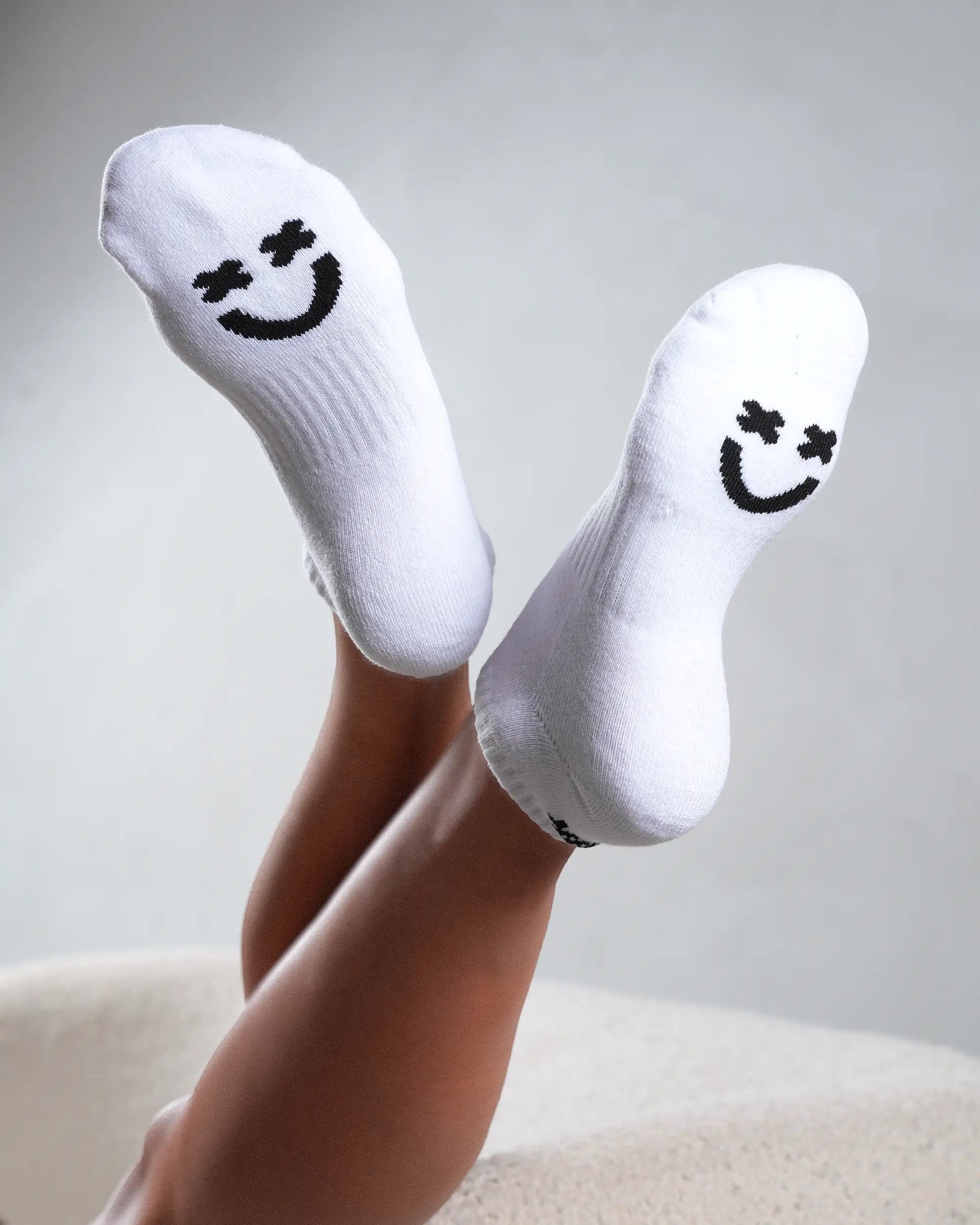 Sneaker Socken Weiß